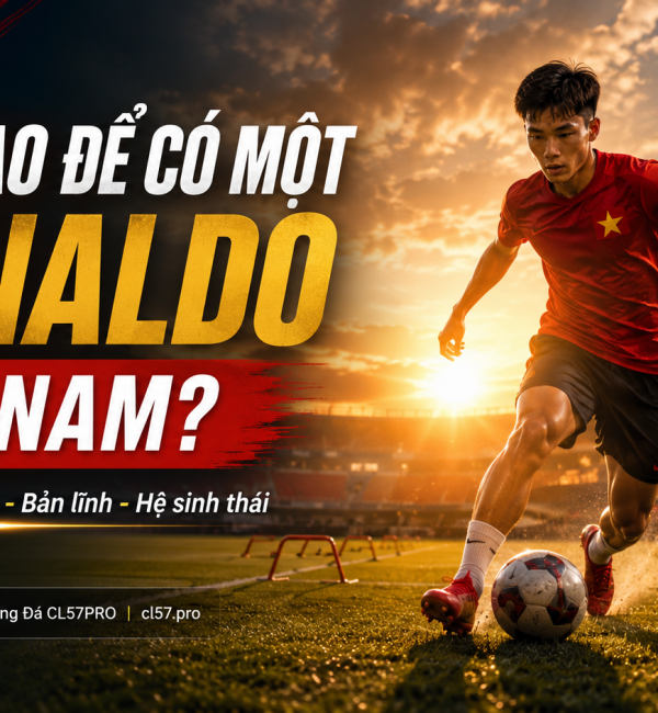 Làm sao để có một Ronaldo Việt Nam? 5 yếu tố nuôi dưỡng tài năng bóng đá trẻ